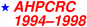AHPCRC, History