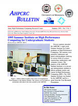 AHPCRC Bulletin - Summer 95